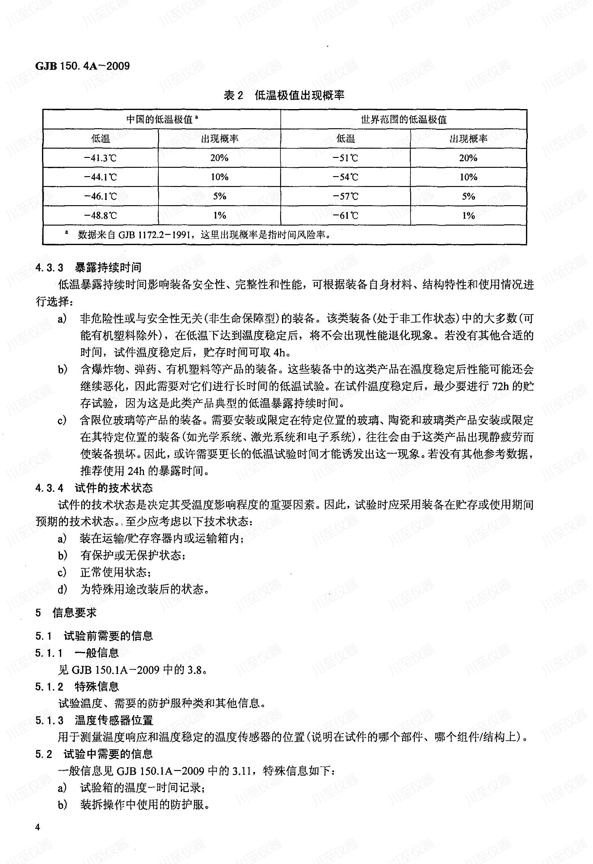 GJB150.4A-2009军用装备实验室环境试验方法 低温试验_08.jpg